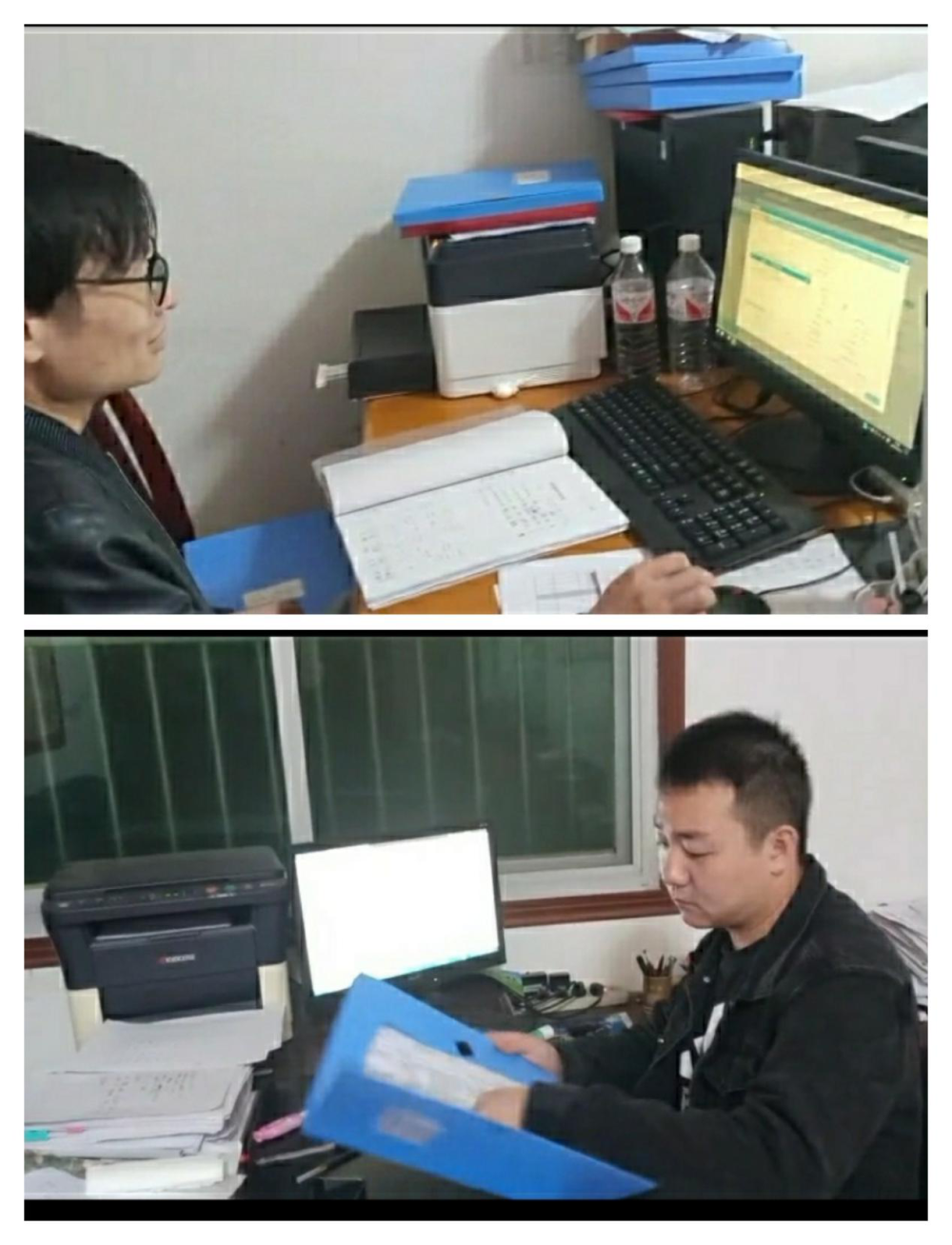 帮扶干部挑灯夜战完成核对信息录入.png